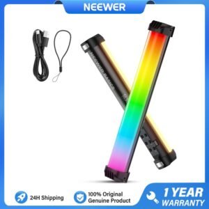 Neewer basics sl30 varinha de luz rgb magnética 11.6 " com 51 modos/2000mah