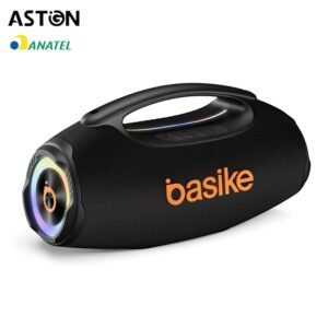 Astgn x basike caixa de som bluetooth estéreo 80w potente ipx6 tws rgb