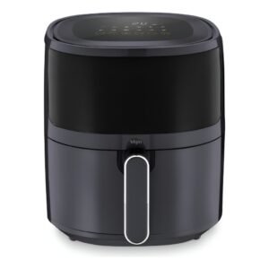 Fritadeira elétrica visio fry elgin 5l 1700w air fryer digital cinza