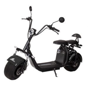 Scooter moto elétrica wehawk wx-07 2000w 60v 20ah 2 lugares black g5