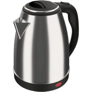 Chaleira jarra elétrica 110v ou 220v 2 litros 1000w inox prateada