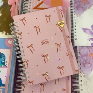 Agenda personalizada 2026, 1 dia por página