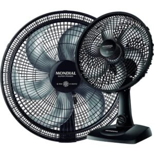 Ventilador 30cm vsp-30 mesa potente silencioso 3 velocidades turbo econômico mondial -entrega rápida