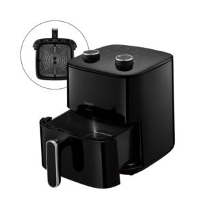 Fritadeira air fryer pratica fry 3,7l 1400w preta elgin