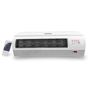 Aquecedor de parede elétrico 2 em 1 com timer 2000w