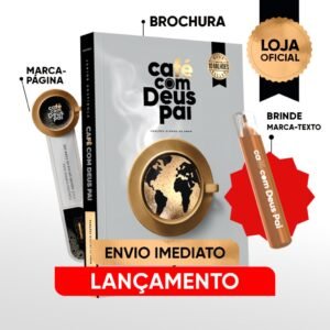 Café com deus pai | volume 6 brochura + brinde (marca-texto)