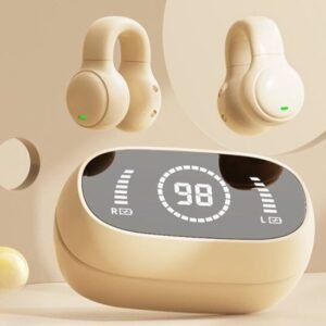 Fones de ouvido sem fio bluetooth ear-hook 5.3 mini estéreo para android ios -b4