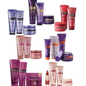 Kit capilar eudora siàge – shampoo, condicionador e máscara cronograma (linha à escolha)