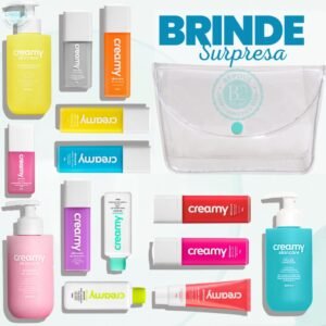 Creamy skincare mandelico, glicolico, vitamina c, calming cream, retinol escolha o seu