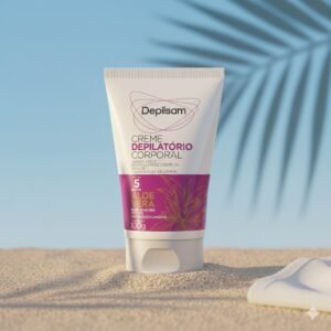 Creme depilatório corporal depilsam aloe vera 100g
