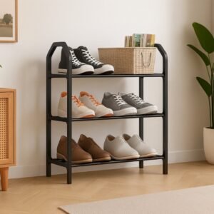 Sapateira 4 5 andares organizador de sapatos tênis 8 par desmontavel movel entrada estante