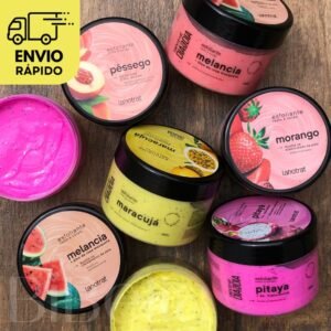 Esfoliante corpo e rosto cheiro de fruta labotrat 300g ou 150g - maracujá melancia morango pitaya pêssego