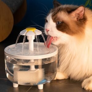 Fontes para animais de estimação filtro circulação automática fonte água gatos bebedores elétricos
