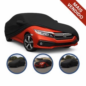 Capa para cobrir carro tecido poliamida lycra forrada grossa
