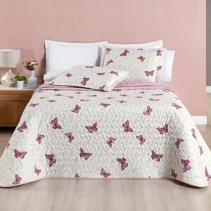 Colcha cobre leito dupla face 200fios avere