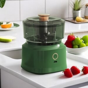 Mini processador de alimentos elétrico picador alho triturador pimenta 350ml