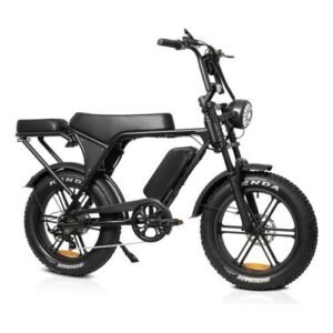 Bicicleta elétrica bikelete v8 1000w 48v preto 50km/h lítio sem cnh