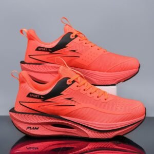 Tênis de corrida ultraleve com placa carbono para maratona , masculino e feminino