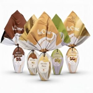 Ovo de páscoa lacreme mezo/ ao leite/ branco/ gold/ pistache