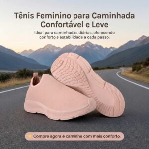Tênis feminino para caminhada | ideal caminhadas diárias, leve do 34 ao 44 - compre agora!