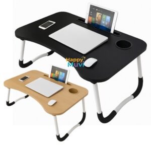 Mesa para notebook portátil dobrável com suporte tablet