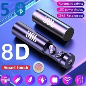 Mini fones de ouvido bluetooth sem fio à prova d'água hi-fi sports