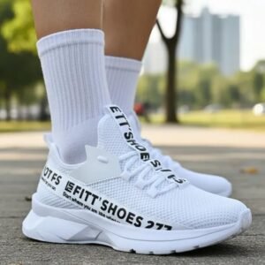 Tênis esportivo confortável academia corrida fittshoes
