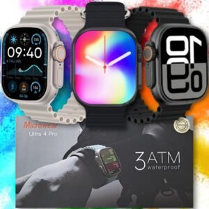 Microwear u4 pro relógio inteligente ultra 4 série 10 1gb rom nfc bússola chat gpt 49mm 3atm à prova d'água