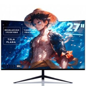 Monitor gamer led ips 27" full hd 75hz 5ms hdmi design slim borda infinita