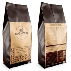 Café gourmet em grãos selecionados torra média