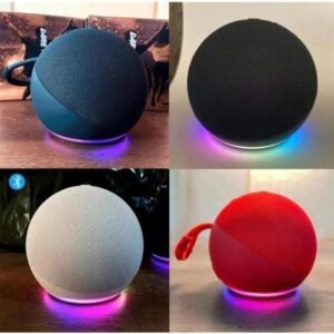 Original - caixa de som com bluetooth, led modelo alexa um aparelho super bass