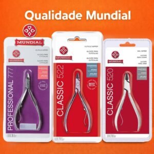 Alicate de cuticula profissional e cortador unha mundial 777 522