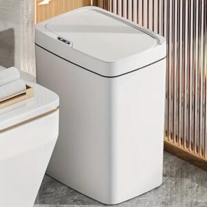 Lixeira com sensor automático inteligente abre fácil em toque 16 litros