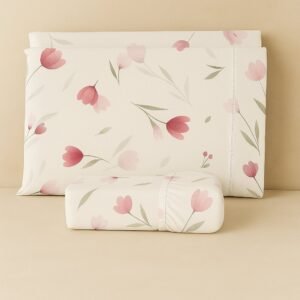 Jogo de lençol 3 peças 180 fios 100% algodão solteiro casal queen king toque macio