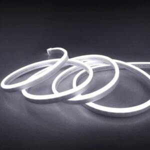 Kit 5 a 30metros mangueira fita led neon flex branco quente/branco frio 3500k/6500k 110v/220v
