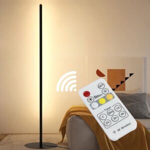 Luminária de chão led nórdica luz ambiente canto acrílico, adequada para iluminação branco-g5