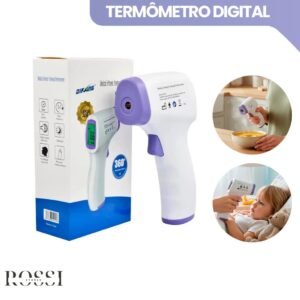 Termômetro digital infravermelho medição temperatura