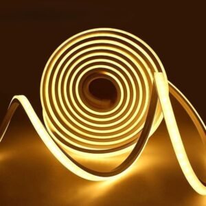 Fita led à prova d'água 5m 2835 120/m tubo flexível de silicone 12v ip65 decoração natal néon