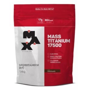 Suplemento mass titanium 17500 - hipercalórico 1.4kg max