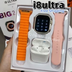 2026 smartwatch i8 ultra max /t800 2 em 1 c/fone bluetooth-relógio inteligente iwo 16