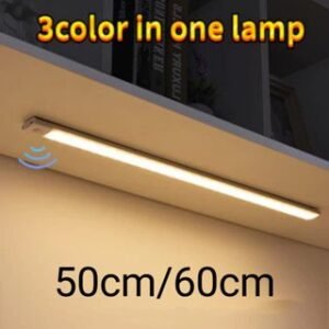 60cm luz led sem fio sensor de inteligente do guarda-roupa quarto conveniência carregamento usb