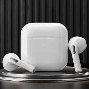 Pro 4/3 mini tws fones de ouvido bluetooth 5.3 estéreo hi-fi sem fio intra-auriculares com mic