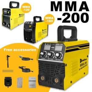 110v/220v máquina de solda inversora mma-200 tecnologia igbt ferramenta soldagem portátil