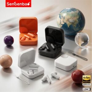 Senbenbao buds 2 pro tws bluetooth 5.4 fone de ouvido inteligente sem fio controle toque redução ruído