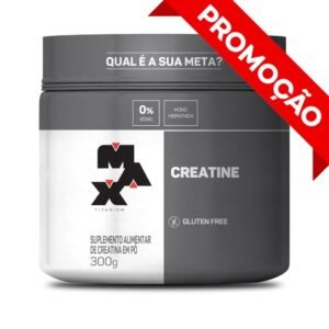 Creatina max titanium 300g pura