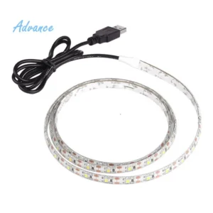 5m usb led luz de tira 5v 3528 1 metro 5 metros quente fresco branco rosa verde azul vermelho smd fita do armário teto à prova dwaterproof água