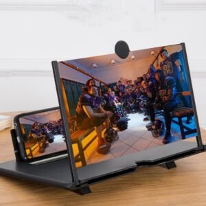 Amplificador de imagem da tela do celular ampliada lupa 3d