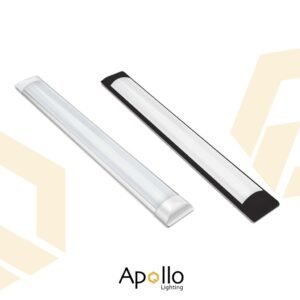 Kit 1un ou 2un luminaria slim led 36w branco/preto120cm linear com calha sobrepor 3000k 6500k 4000k