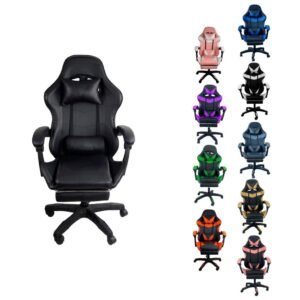 Cadeira gamer stillus ergonômica oficial apoio de pés