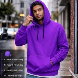 Blusa de moletom com capuz roxo canguru envio rapido cores diferentes verde musgo
